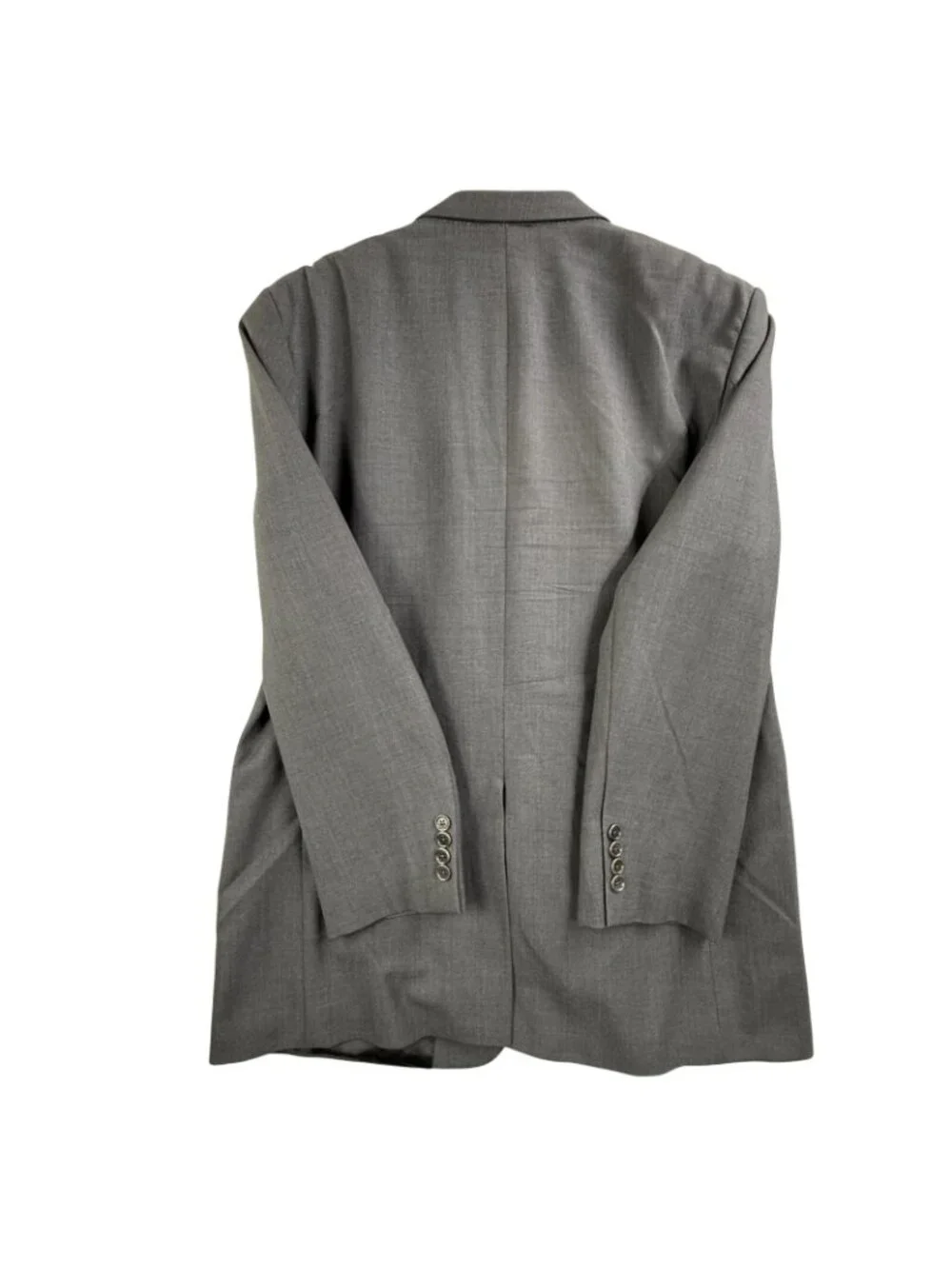 Brooks Brothers Suit Jacket Mens 43L Gray 346 Stretch Wool Sport Coat 2 Button